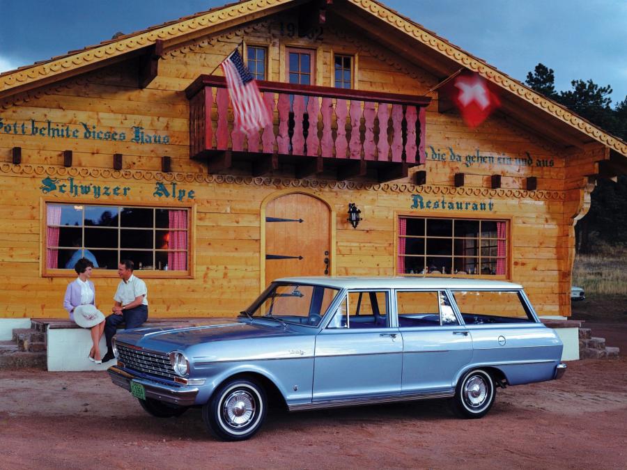  Chevrolet Chevy II Nova 400 Station Wagon 1964 года  (фото 1 из 1)